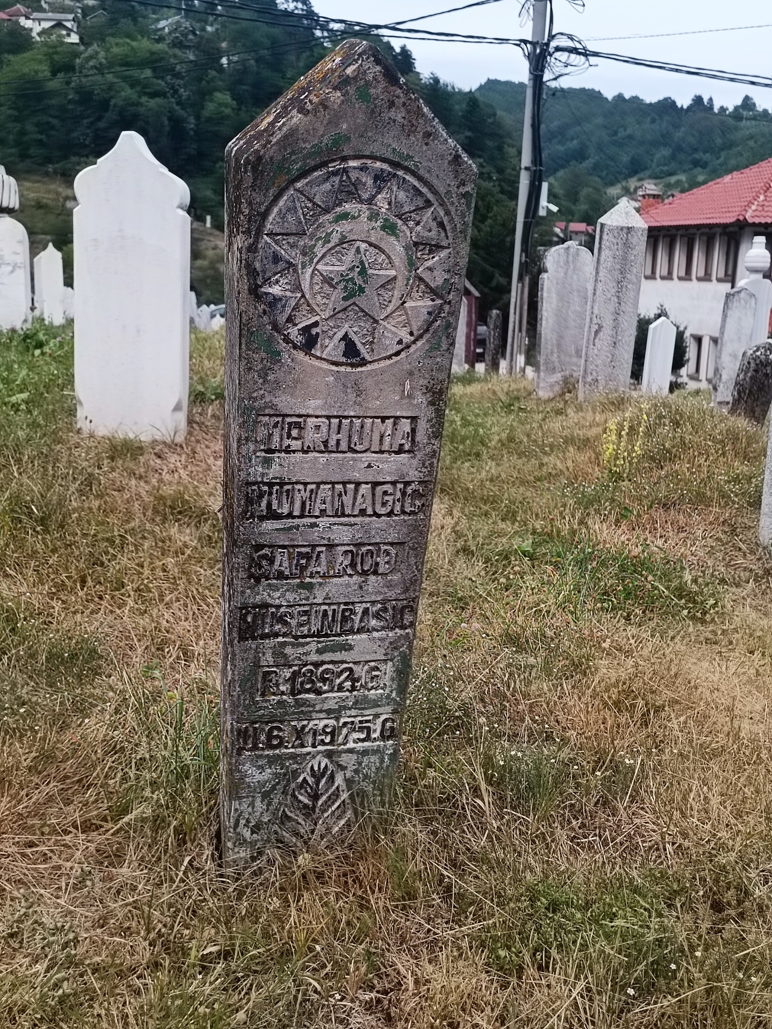 Fotografija groba Safa Numanagić